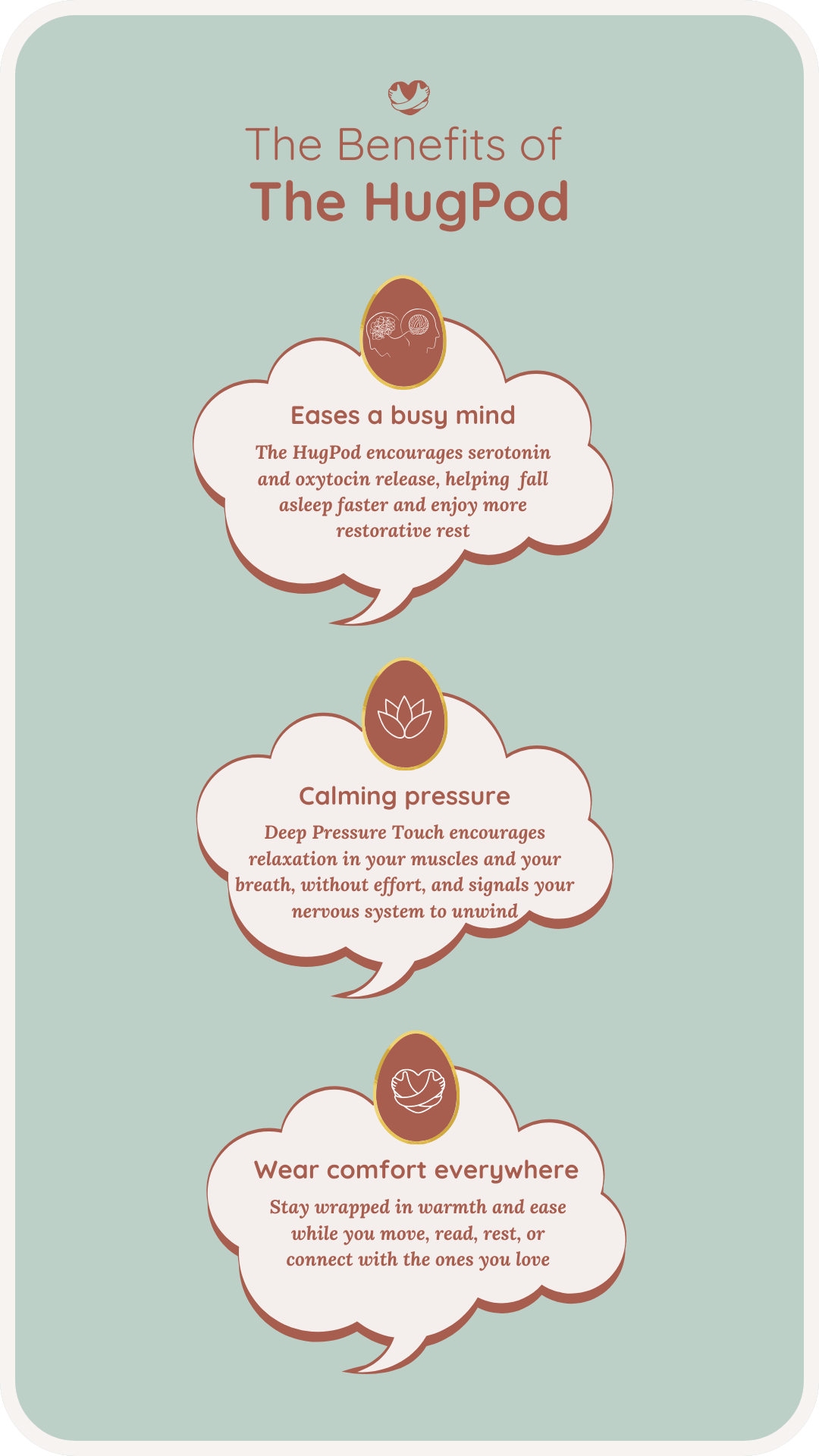 HugMe — Clouds Section mobile